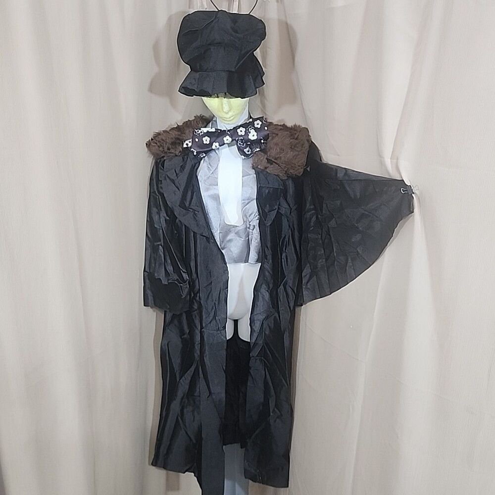 Costume Penguin Kids Ben Cooper 1992 Batman Returns 4pc Coat-Vest-Ascot-Hat LG